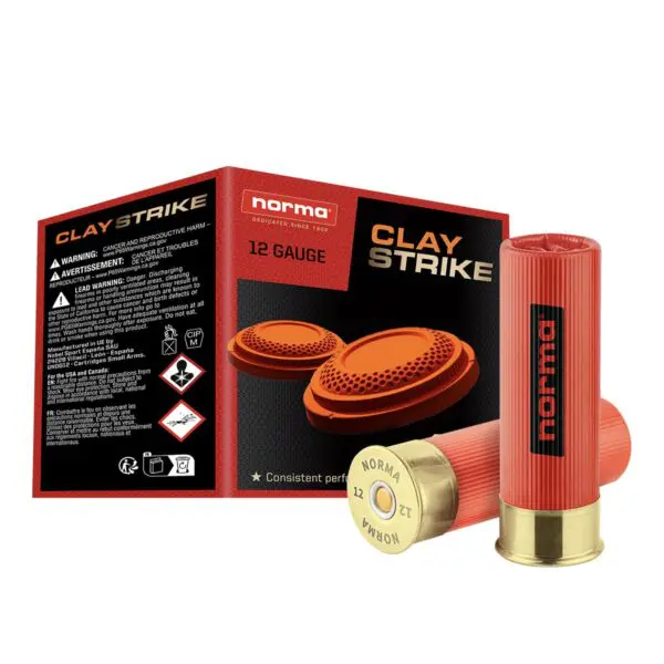 Norma 12ga 2 3/4 in. #7.5 shot 1 1/8 oz CLAYSTRIKE