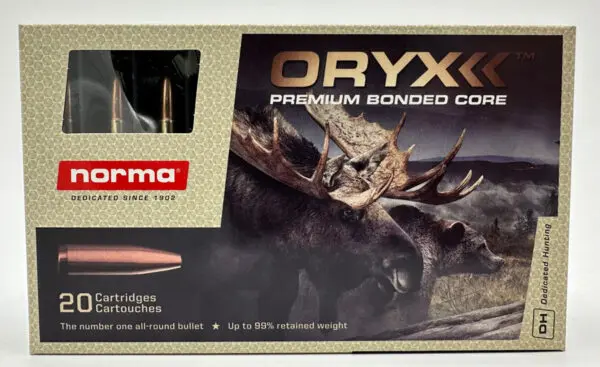 Norma 300 Win Mag 180gr Oryx - Premium Bonded Core - 20 Round Box