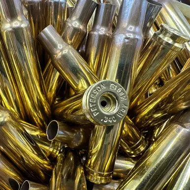 Peterson 340 Weatherby Mag Brass - 25 ct - *Blem*