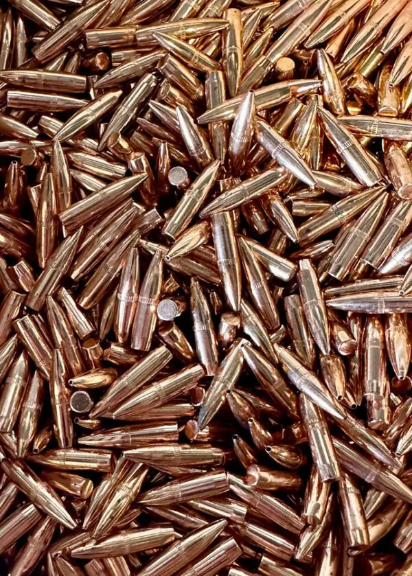 Barnes 22 Cal (.224" diam.) 77gr HPBT Barnes Match Burner Bullets w/ cannelure