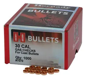 Hornady Gas Checks - 1000 ct (6mm Caliber)