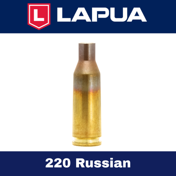 Lapua 220 Russian Brass - 100 ct Box