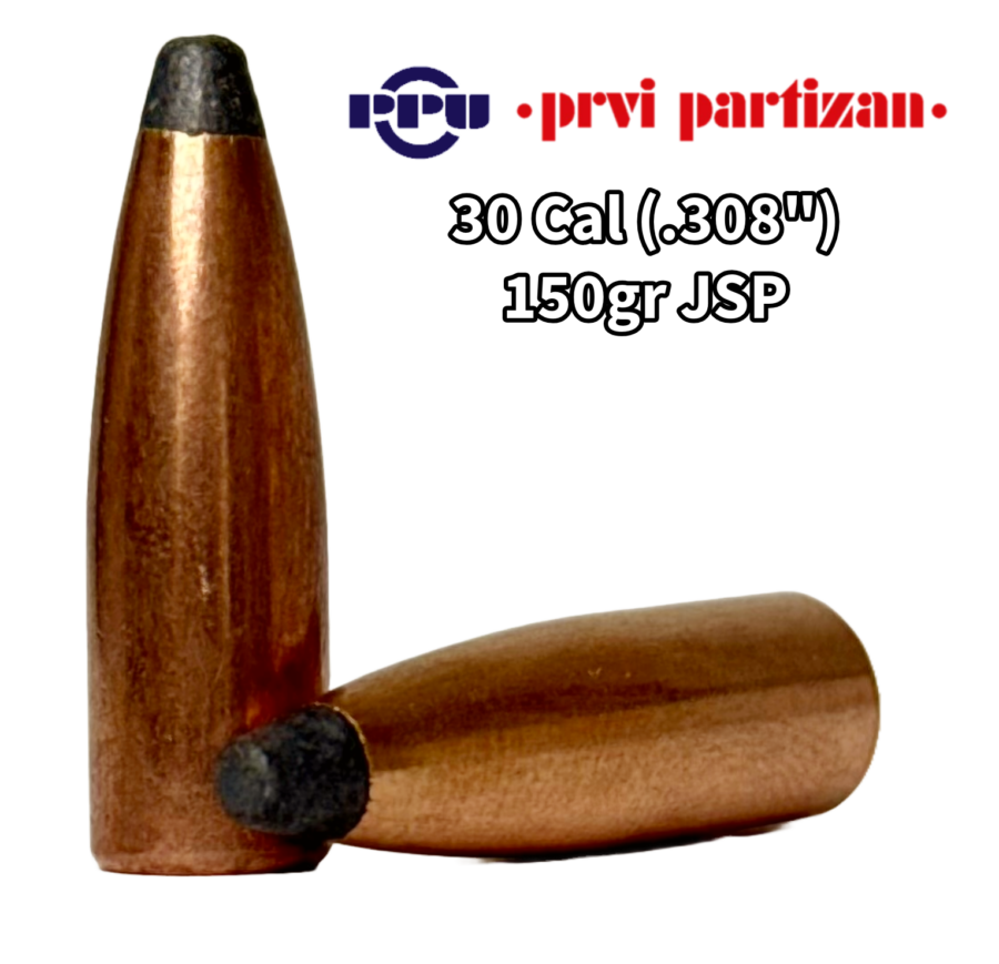 PPU 30 Cal 150gr JSP