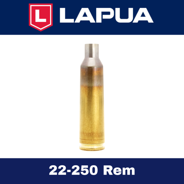 Lapua 22-250 Rem Brass - 100 ct Box