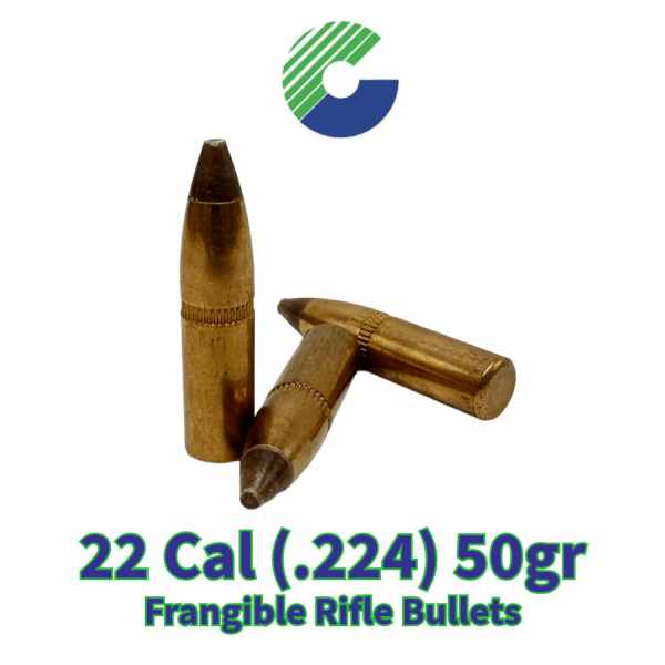Cesaroni 22 Cal 50gr Lead-Free Frangible Bullets - 250 ct