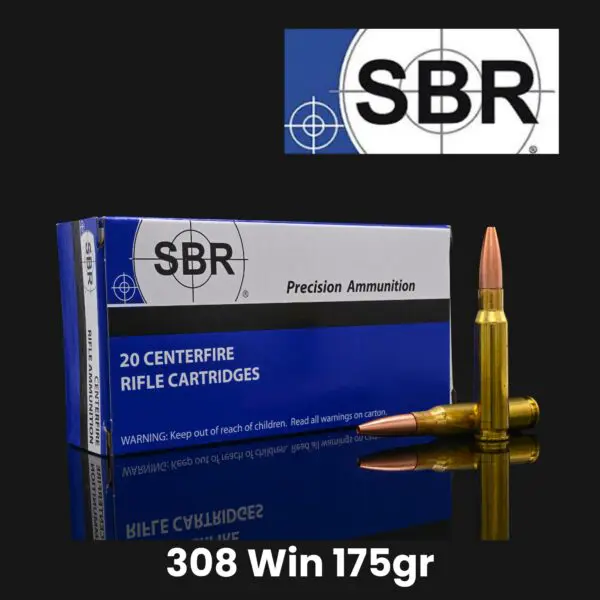 SBR 308 Win 175gr Controlled Chaos Ammo