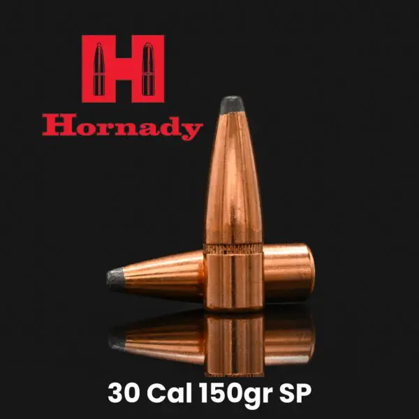 Hornady 30 Cal (.308") 150gr SP - 250 ct