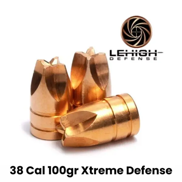 Lehigh Defense 38 Cal (.357") 100 GR Xtreme Defense - 250 ct