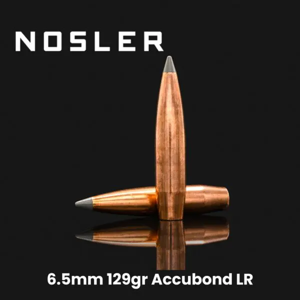 Nosler 6.5mm (.264") 129gr AccuBond Long Range - 250 ct