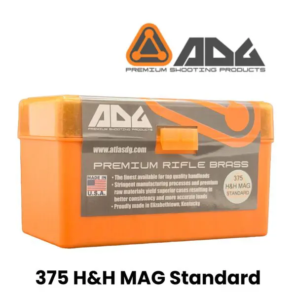 ADG 375 H&H Magnum Brass - 50 ct Box