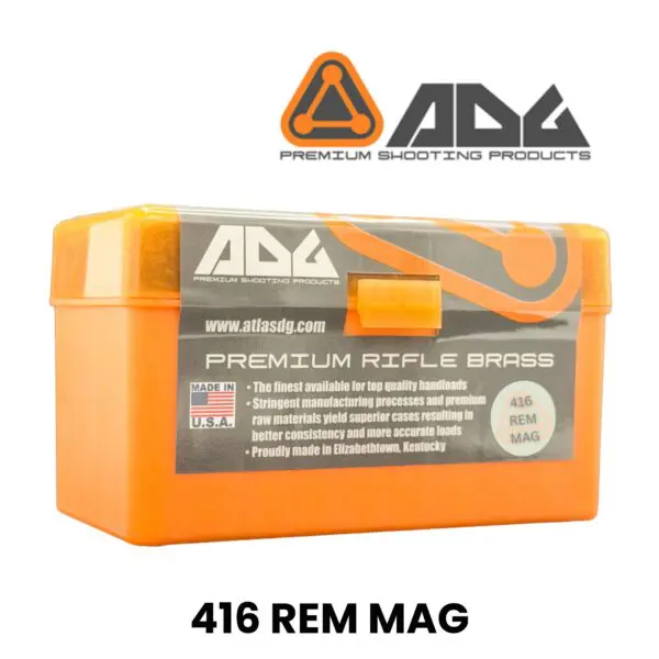 ADG 416 Rem Mag Brass - 50 ct Box