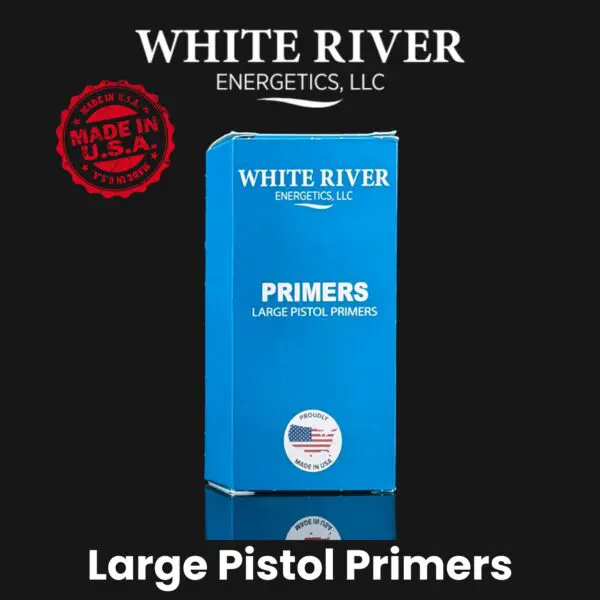 WRE Large Pistol Primers (Free Shipping & HAZMAT)