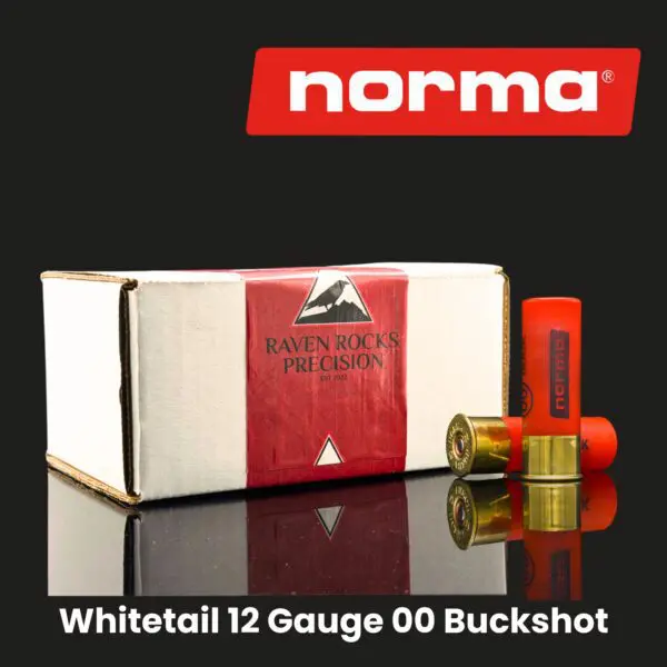 Norma Whitetail 12 Gauge 00 Buckshot - 100 round Bulk Box