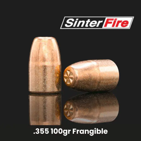 Sinterfire .355" 100gr Frangible Bullets - 500 ct