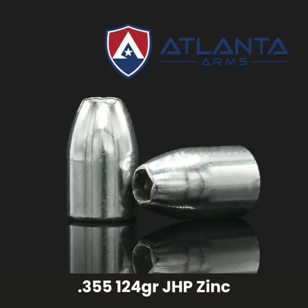 SCI 9mm (.355") 124gr JHP Zinc - 250 ct